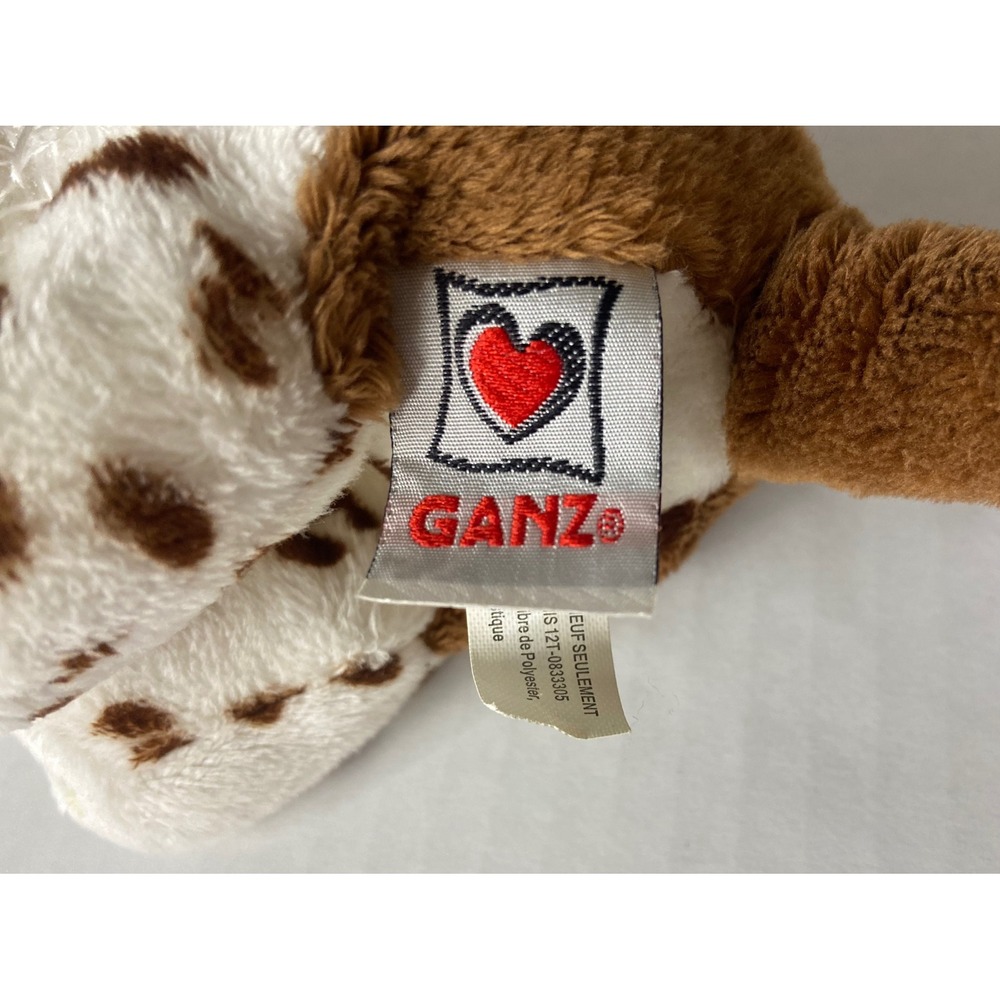 Ganz Springer Spaniel Plush Dog HM170 Stuffed Animal Brown White 8" - Picture 3 of 15